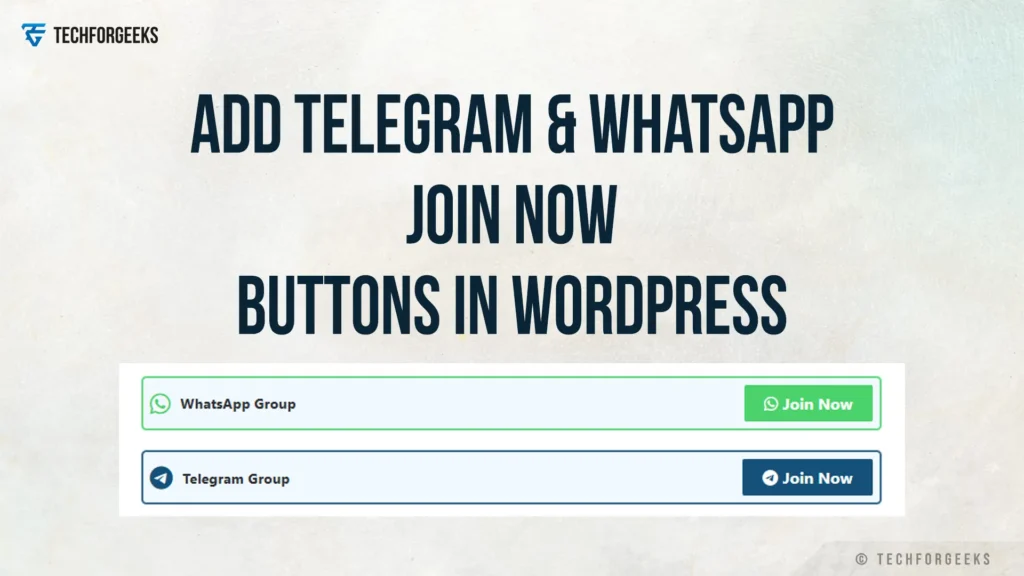How to Add Telegram & WhatsApp Buttons in WordPress 2025