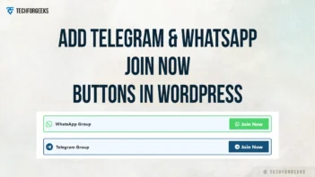 How to Add Animated Telegram & WhatsApp Group Buttons in WordPress 2025 3 How to Add Telegram & WhatsApp Buttons in WordPress 2025